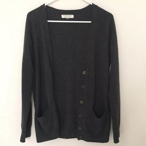 Forever 21 black knit cardigan
